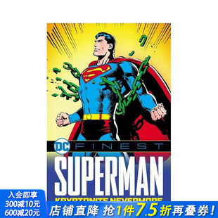 DC漫画 进口书 原版 英文漫画书 Superman 超人：氪石永不复返 Finest 正版 收录70年代超人关键故事合集 预售