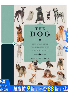 【现货】英文原版 纸上风采:狗:礼物书 【Paperscapes】The Dog 英文生活综合 正版进口