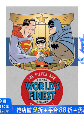 【现货】【DC漫画】蝙蝠侠/超人 世界之巅：白银时代 合集 卷1（新版） Batman & Superman World’s Finest 原版英文 正版进口书