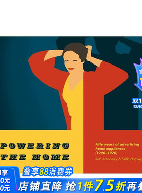 【预售】家电广告五十年（1920-1970） Powering the Home 原版英文广告包装设计 正版进口书