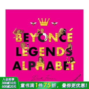 Beyonce Legends 粉丝收藏好物 预售 进口童书 英文儿童插画绘本 碧昂斯传奇字母表 碧昂斯歌曲列表 Alphabet