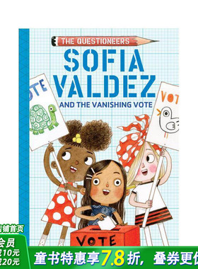 【现货】梦想行动派 苏菲与消失的选票 【The Questioneers】Sofia Valdez And The Vanishing Vote 英文儿童绘本 英语进口童书 DK