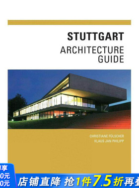 【预售】斯图加特建筑指南 Stuttgart Architecture Guide 英文原版建筑设计 正版进口书