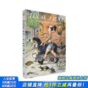 原版 动物志：Peter Local Sève艺术作品集 The Sève 英文插画原画设定集 Peter Art 进口书籍 正版 Fauna 预售