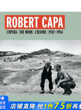 【预售】罗伯特·卡帕：作品集 1932-1954 Robert Capa : L'opera 1932-1954 原版英文摄影作品集 正版进口书