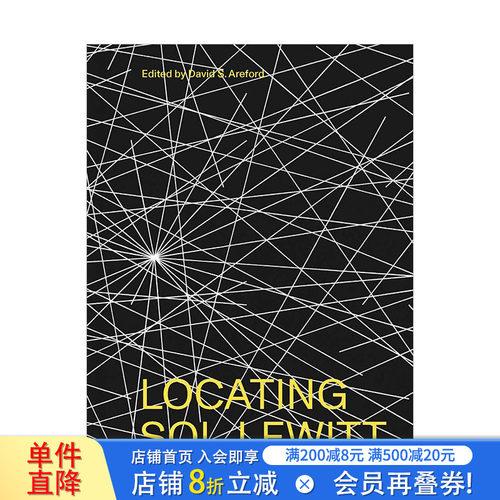 【预售】找寻索尔·勒维特Locating Sol LeWitt 美国当代艺术家作品集*简主义壁画艺术画册 英文原版进口 耶鲁大学出版社