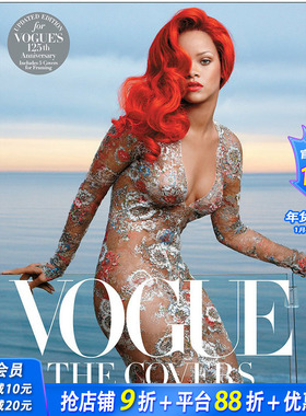 【现货】Vogue: The Covers 125年经典女性时尚杂志VOGUE杂志封面设计 平面设计 英文原版