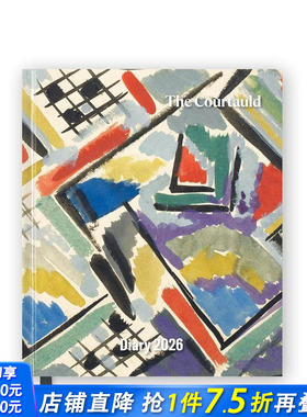 【预售】【日历】2026年考陶尔德学院台式日历记事本 The Courtauld 2026 Desk Diary Planner  原版日历 进口文创周边