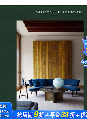 【预售】英文原版 室内设计师Shawn Henderson：背景下的室内设计Interiors in Context 建筑室内设计 正版进口图书画册 善优图书