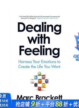 【预售】应对情绪：驾驭情绪，创造理想生活 Dealing with Feeling 原版英文生活综合 正版进口书
