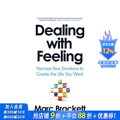 【预售】应对情绪：驾驭情绪，创造理想生活 Dealing with Feeling 原版英文生活综合 正版进口书