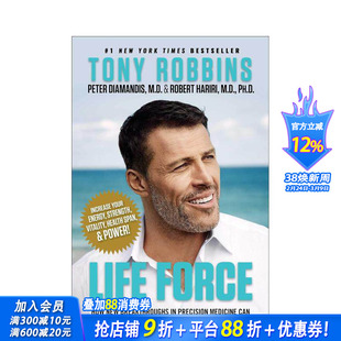 【现货】吸引力法则大师Tony Robbins 生命力 Life Force 原版英文商业行销 正版进口书