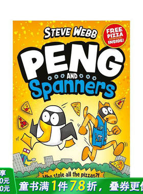 【现货】彭和扳手 Peng and Spanners 英文儿童漫画故事 英语阅读拓展进口童书