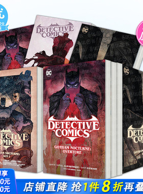 【现货多册选拍】蝙蝠侠：侦探漫画：哥谭夜曲1-5册：序曲/第一二三幕/插曲 英文漫画书Batman:Detective Comics Gotham Nocturne