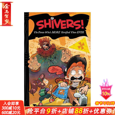 【现货】Shivers!: The Pirate Who’s More Terrified than Eve英文原版图书籍进口正版 Bondor-Stone 儿童分阶阅读（）