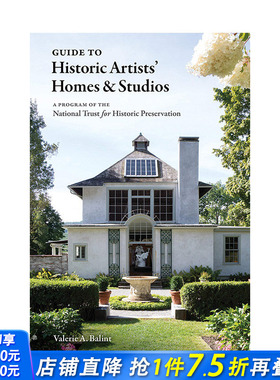 【现货】Historic Artists’ Homes & Studios 艺术家的家和工作室指南