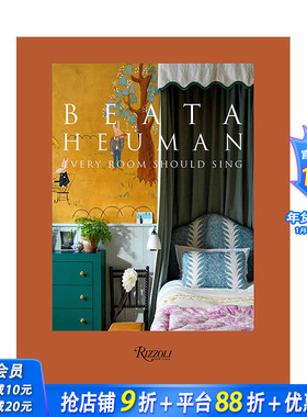 【现货】室内设计师Beata Heuman贝娅塔·休曼 Every Room Should Sing每个房间都在歌唱 英文室内设计装修装潢色彩指南进口书