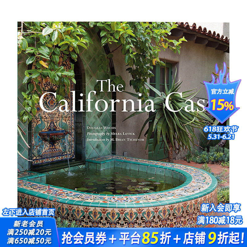 【预售】英文原版 经典的加利佛尼亚风格 The Classic California Casa 室内设计 正版进口书籍画册 善优图书