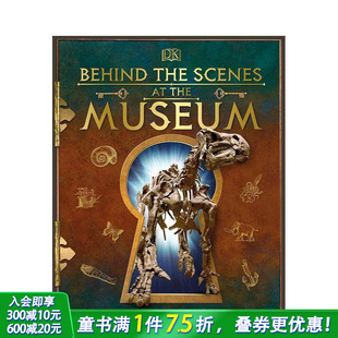 Behind the 英文儿童插画艺术启蒙绘本 预售 进口童书 Museum 博物馆幕后 Scenes