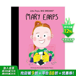 【现货】【小人物 大梦想】玛丽·厄普斯 曼联 足球女明星【Little People Big Dreams】Mary Earps 英文儿童故事绘本进口书