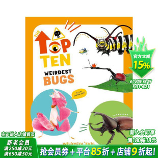 【现货】十大怪异昆虫 The Ten: Weirdest Bugs 英文儿童趣味科普绘本 进口童书