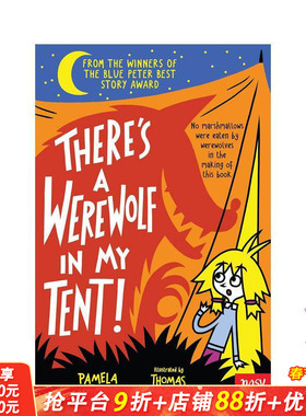 【预售】【伊兹和朋友们】6帐篷里的狼人Izzy and Friends:There's a Werewolf In My Tent!英文儿童桥梁章节故事书 英语拓展阅读