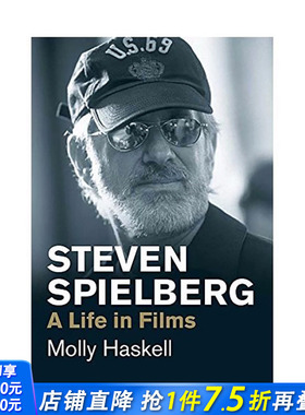 【预售】史蒂文·斯皮尔伯格：电影人生 英文原版 Steven Spielberg: A Life in Films Molly Haskell 人物传记