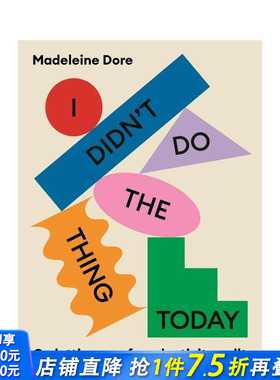 【预售】我今天没有做那件事 I Didn't Do The Thing Today 原版英文心灵励志 正版进口图书