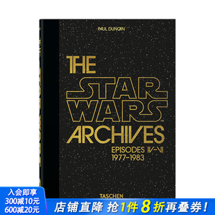 Wars 现货 The Archives 英文原版 星球大战档案1977 1983 Taschen40周年纪念版 星战电影剧照访谈 1983年 1977 Star
