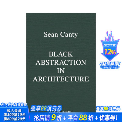 【预售】建筑中的黑色抽象 Black Abstraction in Architecture 原版英文建筑设计 正版进口书