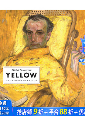 【现货】【颜色艺术史】Yellow黄色 The History of a Color 英文原版艺术史论图书 普林斯顿大学出版社 图书