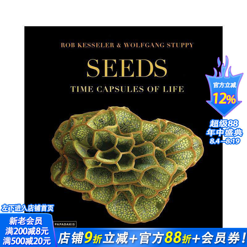 【预售】种子:生命的时间胶囊 Seeds: Time Capsules of Life 原版英文生活综合 正版进口书