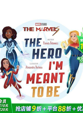 【现货】我是奇迹英雄 Marvels Hero Im Meant To Be 英文儿童插画故事绘本 进口童书