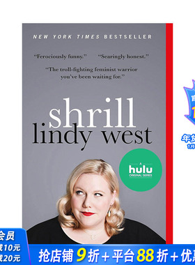 【预售】尖锐：来自一个大声女人的笔记 Shrill: Notes from a Loud Woman 原版英文文学传记 正版进口书