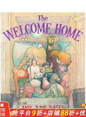【预售】欢迎回家 Welcome Home 英文儿童插画故事绘本 进口童书
