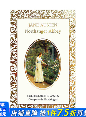 【现货】英文原版 诺桑觉寺 【Flame Tree Collectable Classics】Northanger Abbey 英文小说 正版进口书籍 善优图书