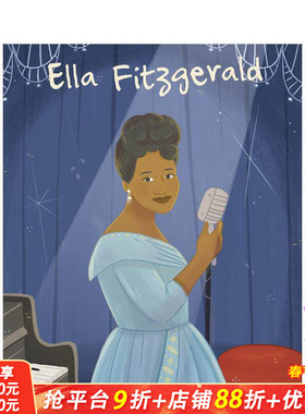 【现货】Ella Fitzgerald: Genius 天才艾拉·菲茨杰拉德 英文原版儿童艺术启蒙