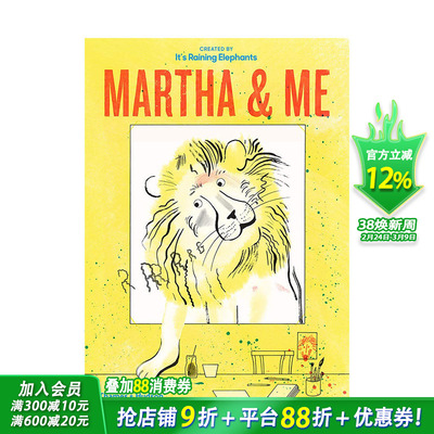 【现货】[T&H]玛莎和我 Martha & Me 儿童趣味绘本 英文原版 启发创作和想象力 睡前故事 Raining Elephants【善优童书】