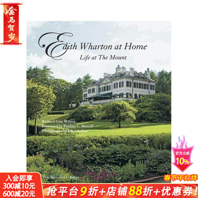 【预售】伊迪丝·华顿的家：山中生活 Edith Wharton at Home 原版英文室内设计装饰 正版进口书