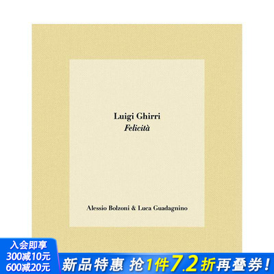 【预售】路易吉·吉里：幸福 Luigi Ghirri: Felicità 原版英文摄影作品集 正版进口书