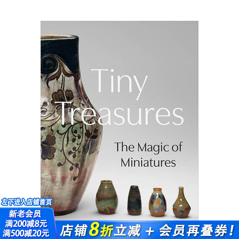 【预售】小宝藏：微型模型的魔力 Tiny Treasures: The Magic of Miniatures 原版英文艺术画册画集 正版进口书籍画册 善优图书