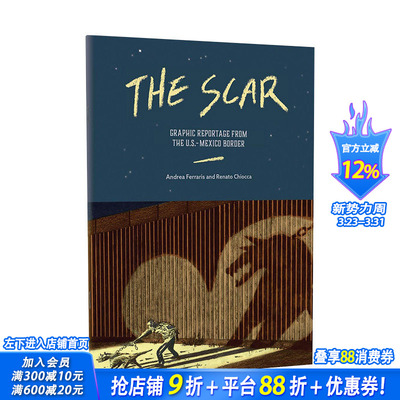 【现货】疤痕The Scar Fantagraphics地下系列英文原版漫画 Andrea Ferraris 图书