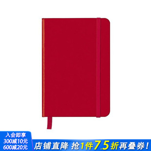 Red 现货 Argyle 红色 笔记本：CoolNotes 小号笔记本 9781601605511 玫瑰红 Small Rose 13cm
