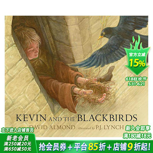 【现货】凯文和黑鸟 Kevin and the Blackbirds 英文儿童故事绘本 进口童书