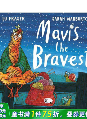 【预售】最勇敢的梅维斯 Mavis the Bravest 英文儿童插画故事科普绘本 进口童书