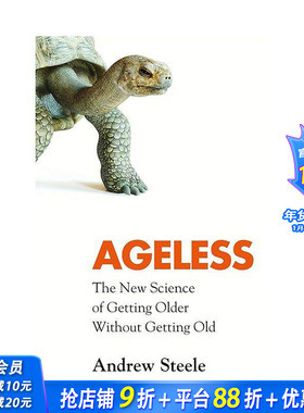 【现货】不老：年龄增长却不会变老的新科技 Ageless: The New Science of Getting Older Without Getting Old 英文原版科学