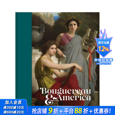 【现货】布格罗和美国 Bouguereau and America 原版英文艺术画册画集 正版进口书