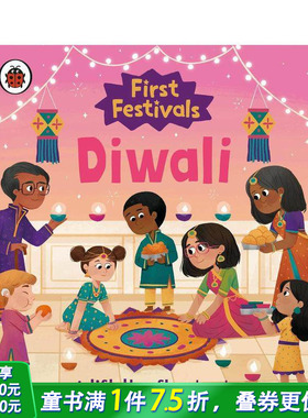 【预售】排灯节 【First Festivals】Diwali 英文儿童故事插画绘本 进口童书