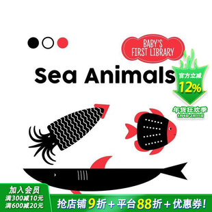 【预售】【蒙台梭利婴儿启智】海洋动物 【Baby Montessori】Sea Animals 原版英文儿童语言/概念启蒙