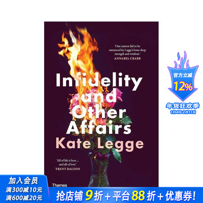 【现货】不忠与其它事务 Infidelity And Other Affairs 原版英文文学小说 正版进口书